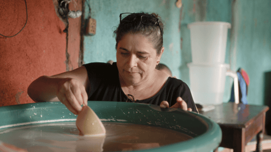 Ilana has set up a successful cheese-making business with the support from the coop and initiative set up to recognise the value of women's unpaid work.
