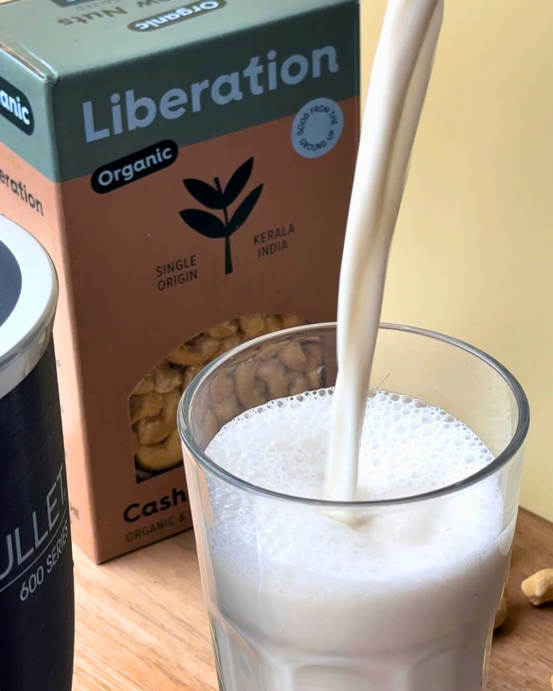 Creamy Organic Cashew Milk